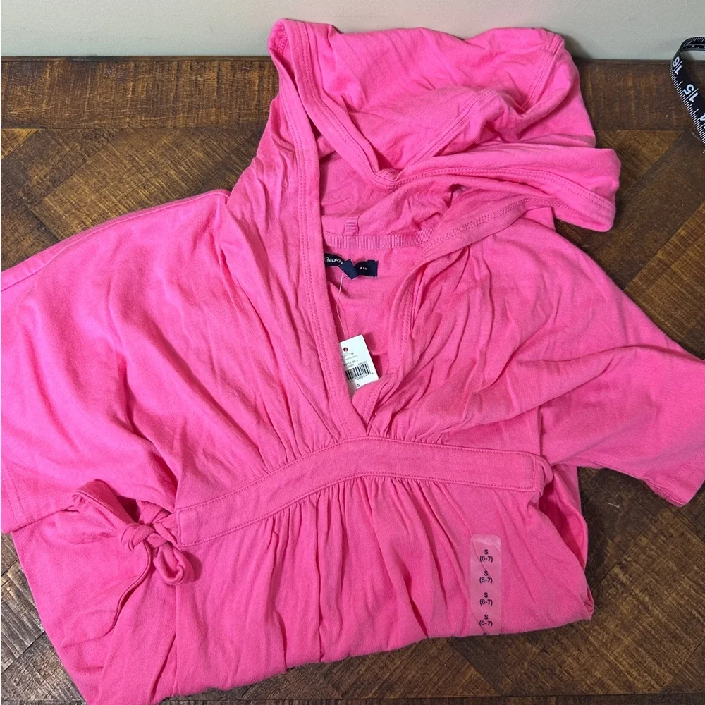 NWT Gap Kids Girls S 6/7 Pink Swim‎ Coverup Dress
